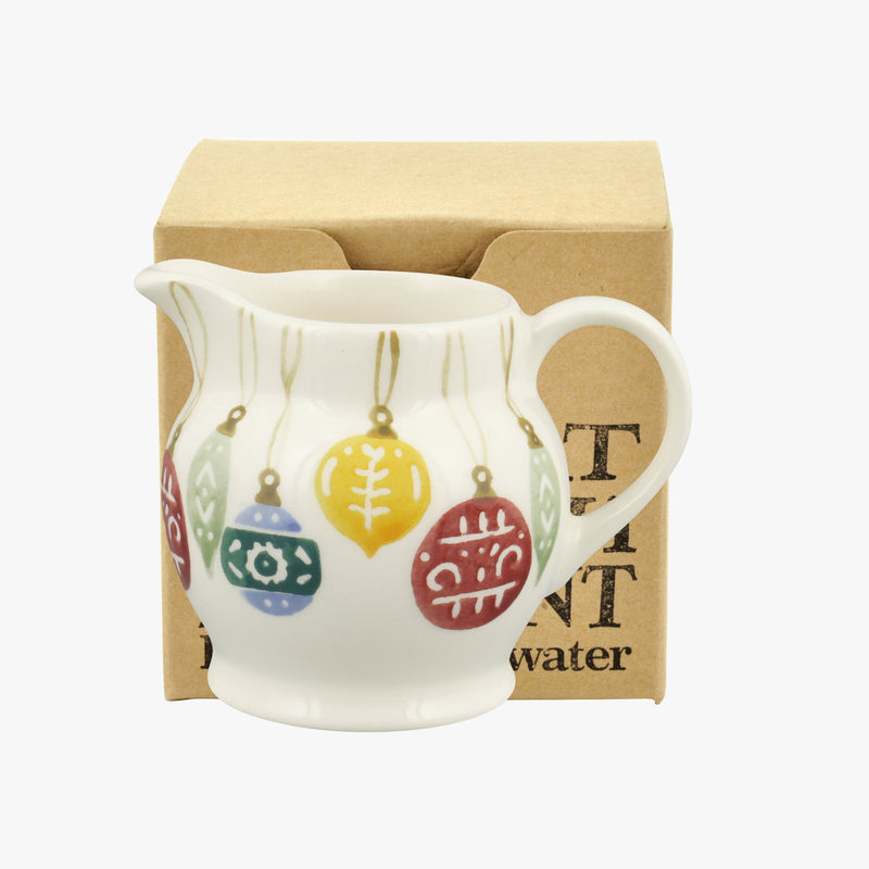 Emma Bridgewater Baubles Tiny Jug Hanging Ornament (Boxed)