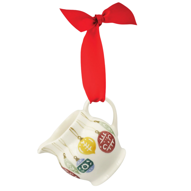 Emma Bridgewater Baubles Tiny Jug Hanging Ornament (Boxed)