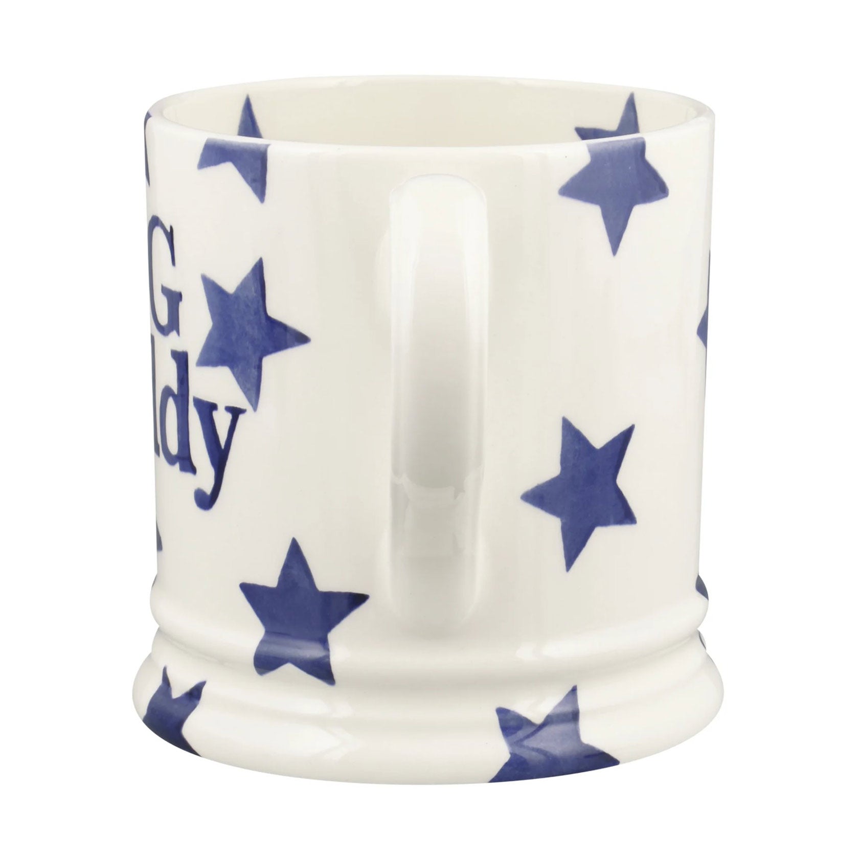 Emma Bridgewater Big Blue Star Big Daddy 1 Pint Mug – David