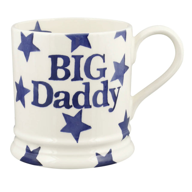 Emma Bridgewater Big Blue Star Big Daddy 1 Pint Mug