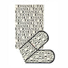 Emma Birdgewater Black Toast Double Oven Glove & Tea Towel Set