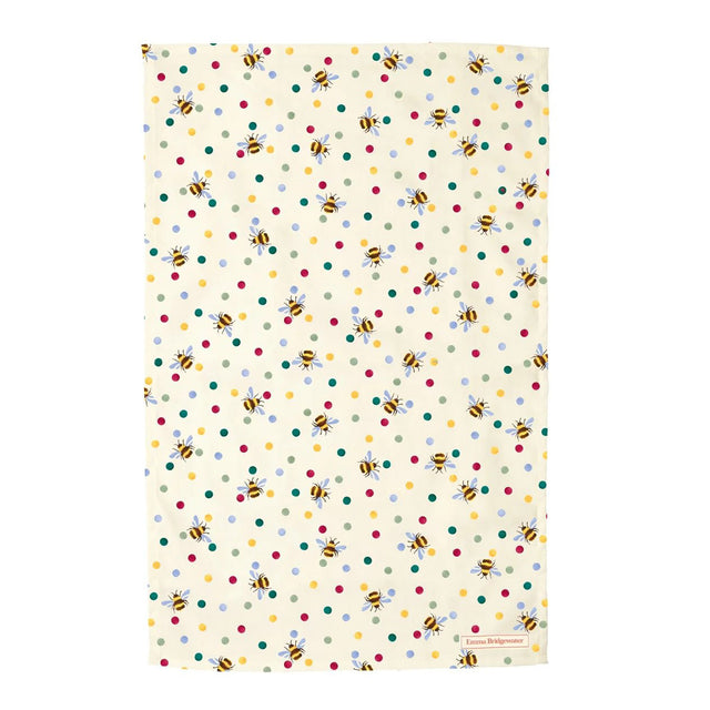 Emma Bridgewater Bumblee & Small Polka Dot Tea Towel