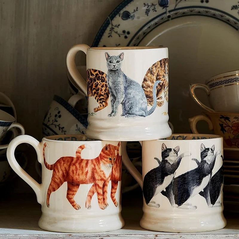 Emma Bridgewater Cats Cats All Over 1/2 Pint Mug