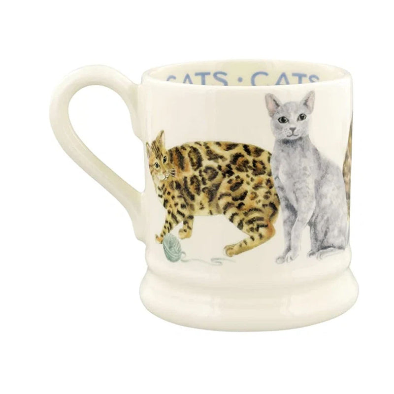 Emma Bridgewater Cats Cats All Over 1/2 Pint Mug