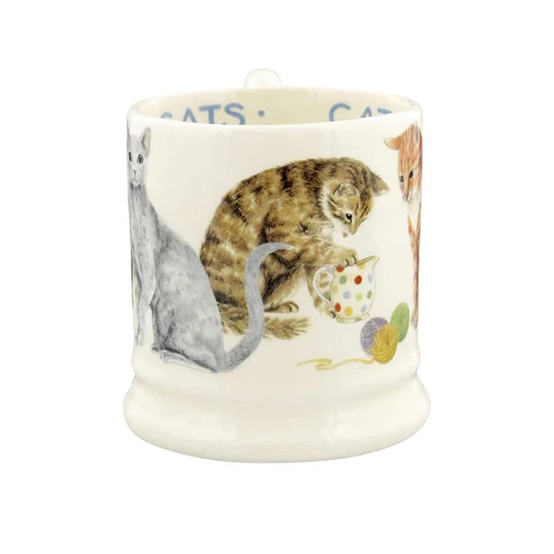 Emma Bridgewater Cats Cats All Over 1/2 Pint Mug
