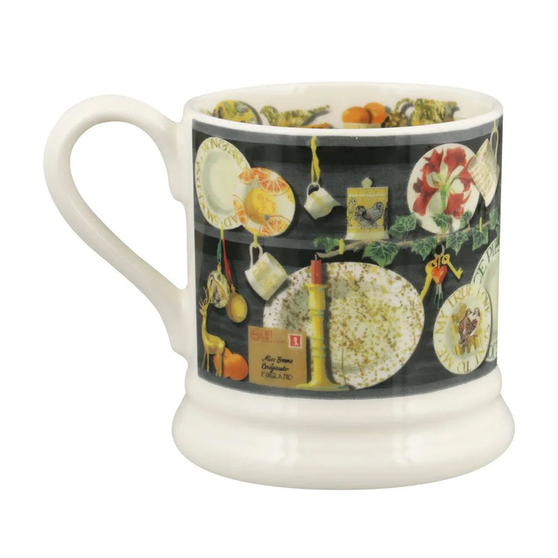 Emma Bridgewater Christmas Dresser 1/2 Pint Mug