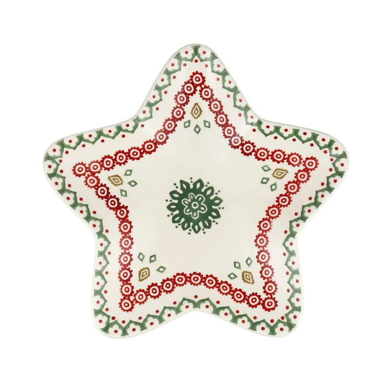 Emma Bridgewater Christmas Joy Medium Star Plate