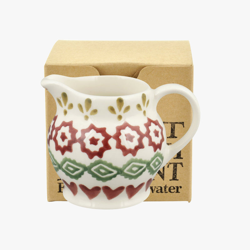Emma Bridgewater Christmas Joy Tiny Jug Hanging Ornament (Boxed)