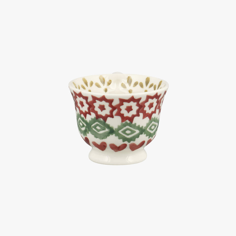Emma Bridgewater Christmas Joy Tiny Teacup Hanging Ornament (Boxed)