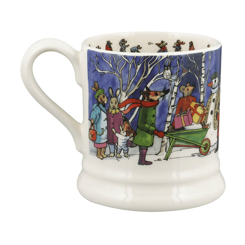Emma Bridgewater Year in the Country Christmas 1/2 Pint Mug