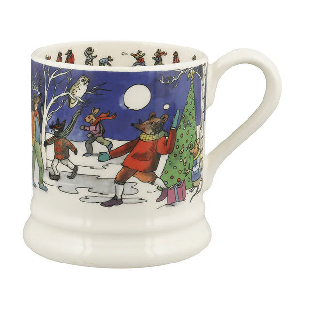 Emma Bridgewater Year in the Country Christmas 1/2 Pint Mug