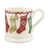 Emma Bridgewater Christmas Stockings 1/2 Pint Mug