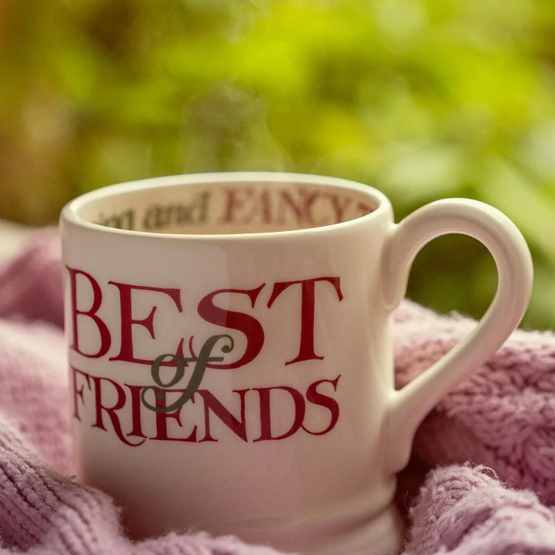 Emma Bridgewater Christmas Toast Best Of Friends 1/2 Pint Mug