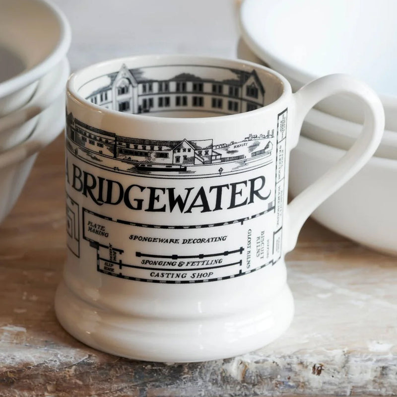 Emma Bridgewater Factory Plan 1/2 Pint Mug