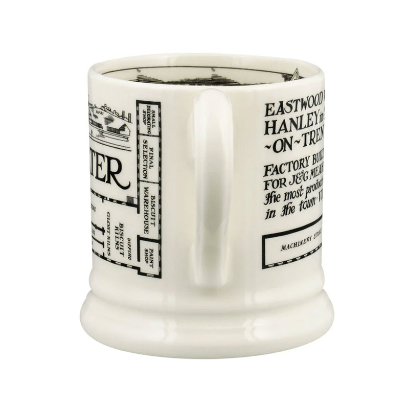 Emma Bridgewater Factory Plan 1/2 Pint Mug