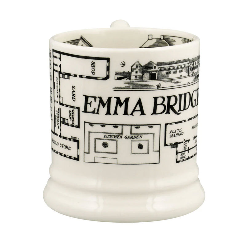 Emma Bridgewater Factory Plan 1/2 Pint Mug