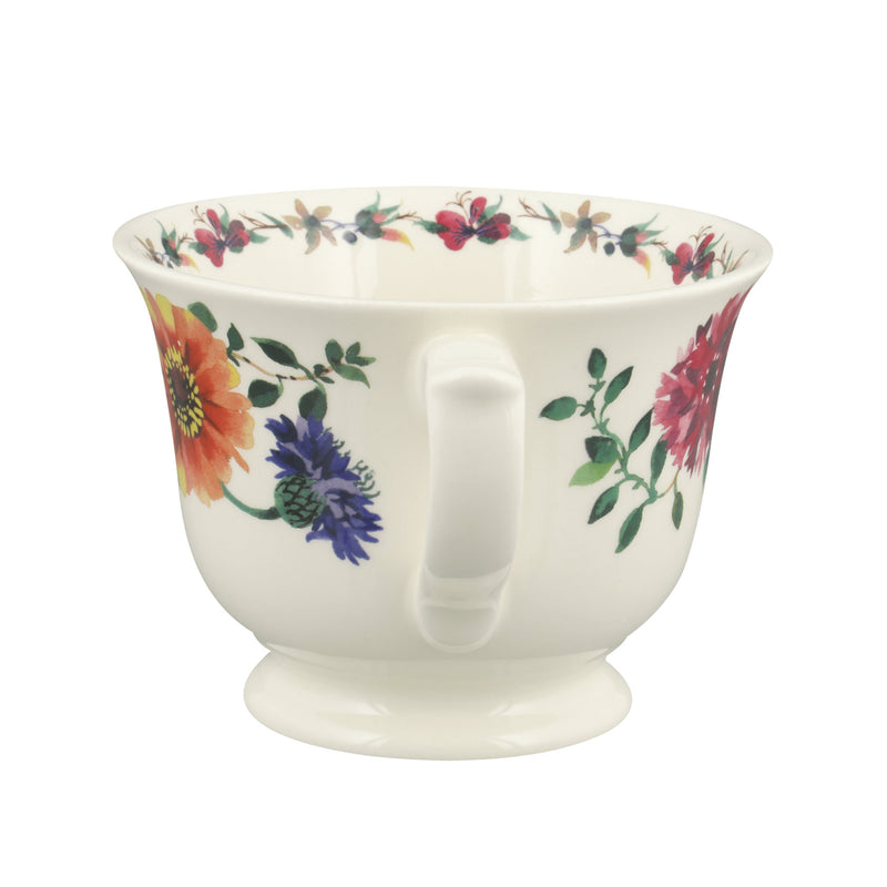 Emma Bridgewater Garden Flowers Large Teacup & Saucer