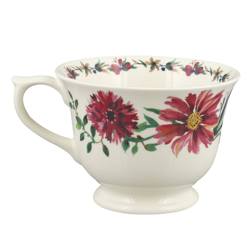 Emma Bridgewater Garden Flowers Large Teacup & Saucer