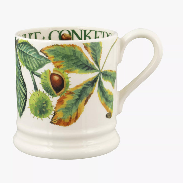 Emma Bridgewater Horse Chestnut & Conker 1/2 Pint Mug
