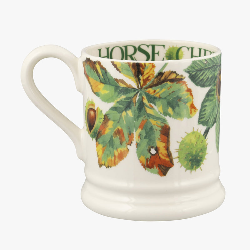 Emma Bridgewater Horse Chestnut & Conker 1/2 Pint Mug