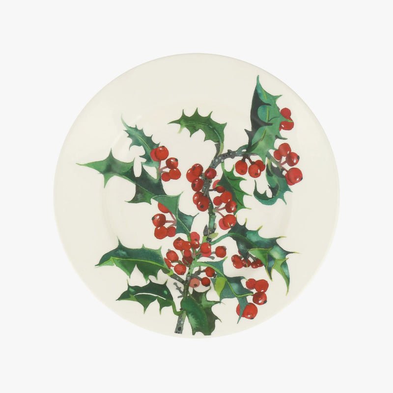 Emma Bridgewater Holly 8 1/2 Inch Plate