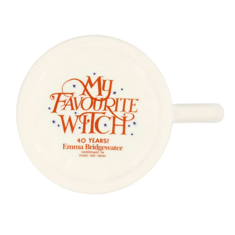 Emma Bridgewater Halloween Toast Favourite Witch 1/2 Pint Mug