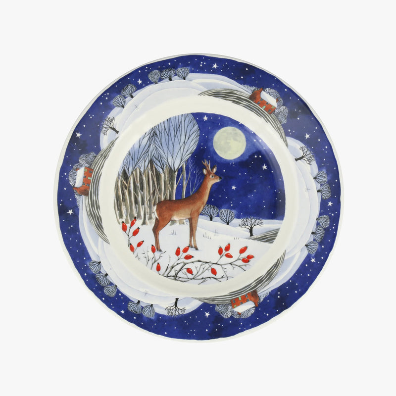 Emma Bridgewater Midnight Deer 8 1/2 Inch Plate