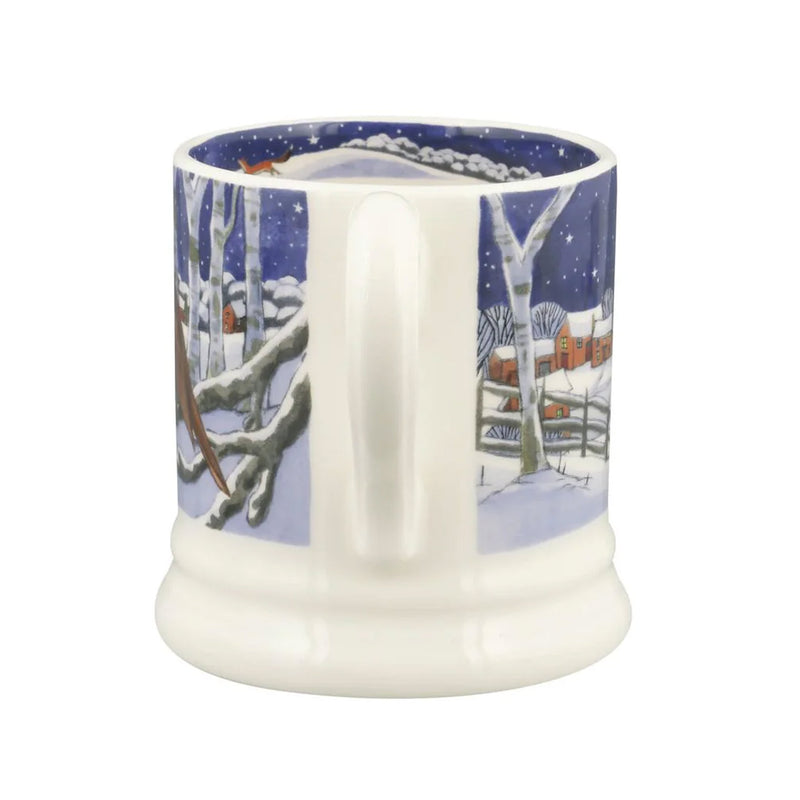 Emma Bridgewater Midnight Robin 1/2 Pint Mug