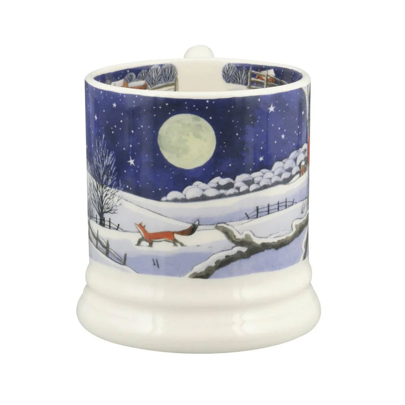 Emma Bridgewater Midnight Robin 1/2 Pint Mug
