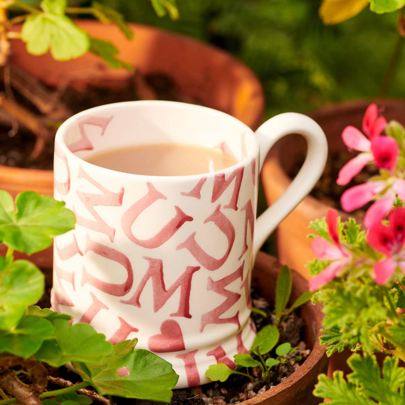 Emma Bridgewater M.U.M Pink 1/2 Pint Mug