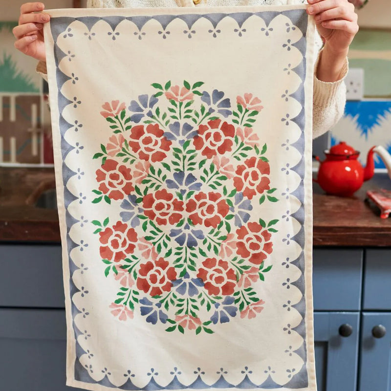 Emma Bridgewater Antique Roses Tea Towel