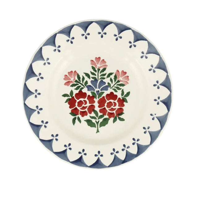 Emma Bridgewater Antique Rose 8 1/2 Inch Plate