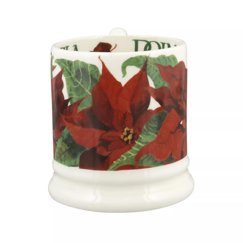 Emma Bridgewater Poinsettia 1/2 Pint Mug