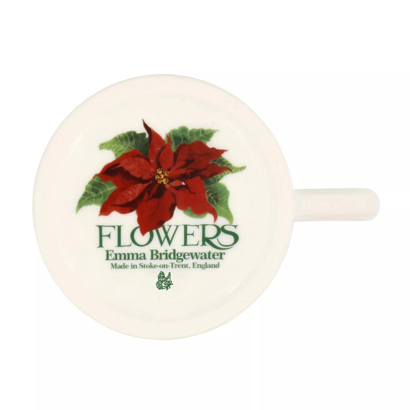 Emma Bridgewater Poinsettia 1/2 Pint Mug