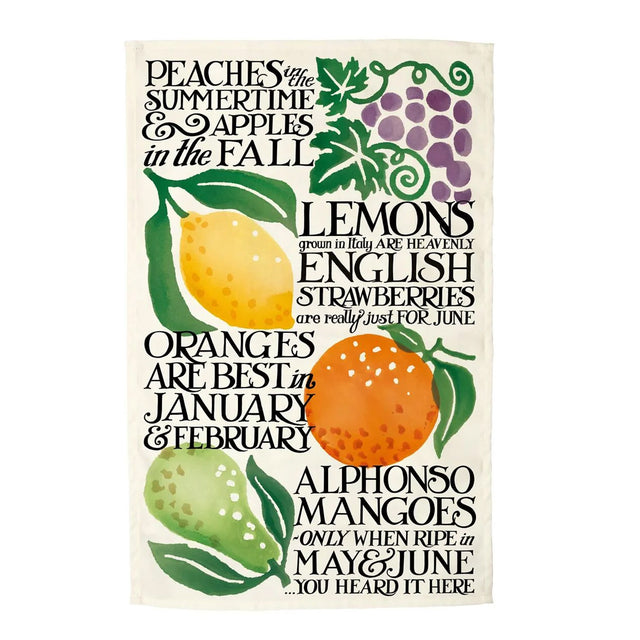 Emma Bridgewater Black Toast Fruits Tea Towel