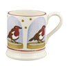 Emma Bridgewater Robin Snow Globe 1/2 Pint Mug
