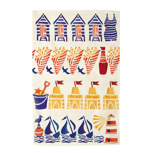 Emma Bridgewater Seaside Icons Tea Towel
