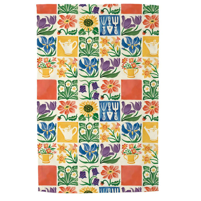 Emma Bridgewater Summer Flowers Tea Towel