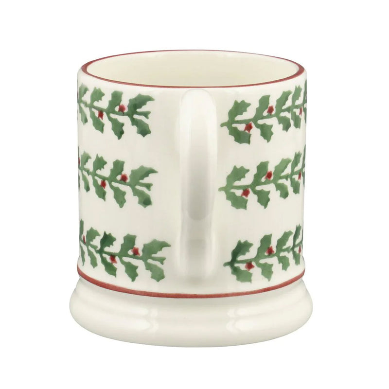 Emma Bridgewater Tiny Holly 1/2 Pint Mug