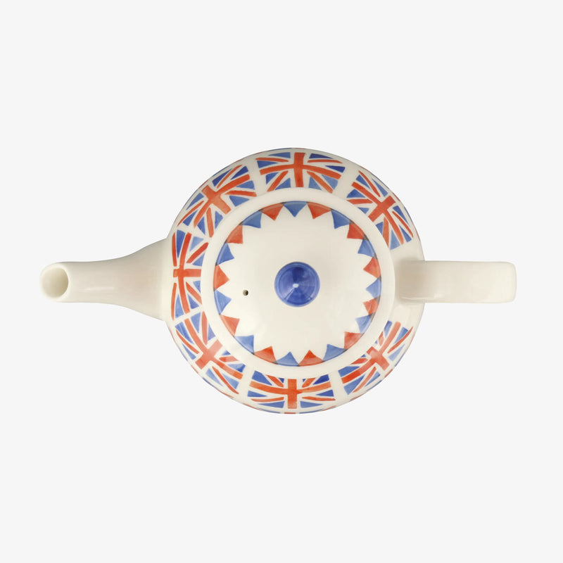 Emma Bridgewater Union Jack 4 Mug Teapot