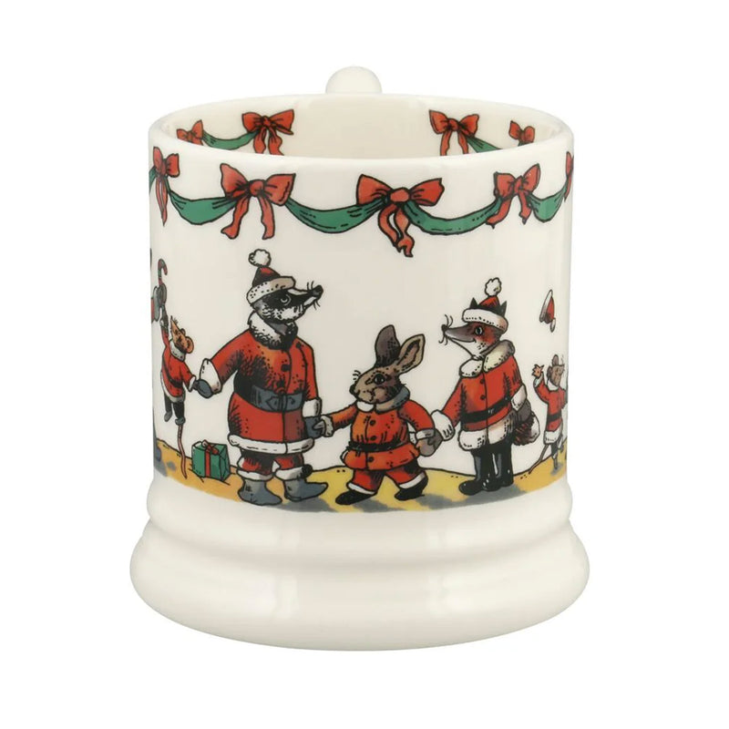 Emma Bridgewater Woodland Santa 1/2 Pint Mug