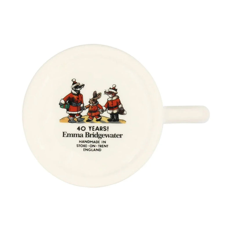 Emma Bridgewater Woodland Santa 1/2 Pint Mug