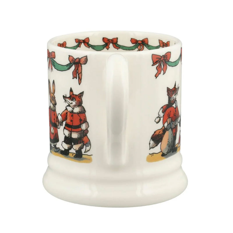 Emma Bridgewater Woodland Santa 1/2 Pint Mug