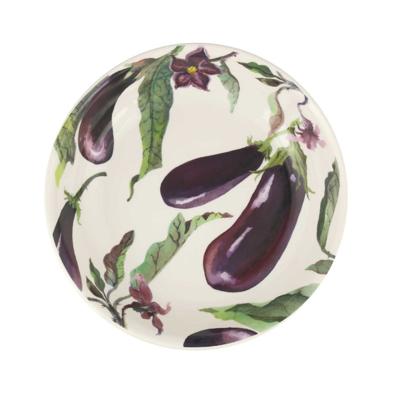 Emma Bridgewater Vegetable Garden Aubergine & Flowers Medium Pasta Bowl
#4