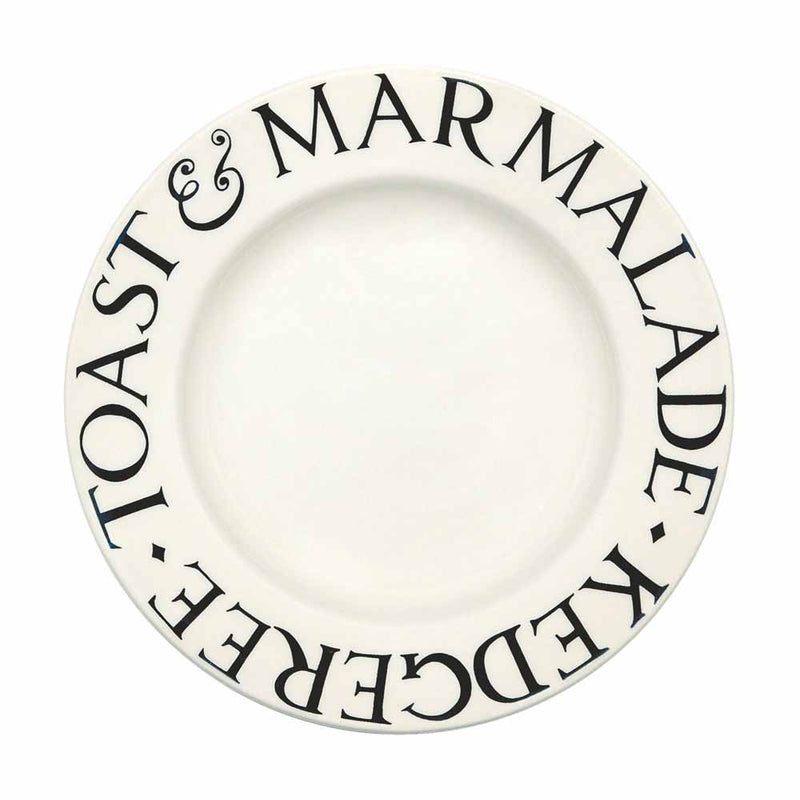 Emma Bridgewater Black Toast 8 1/2" Dessert Plate