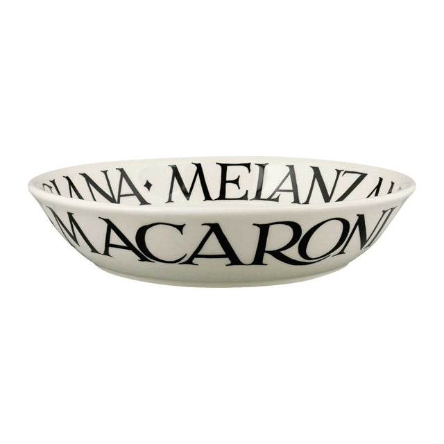 Emma Bridgewater Black Toast Macaroni Cheese Medium Pasta Bowl
