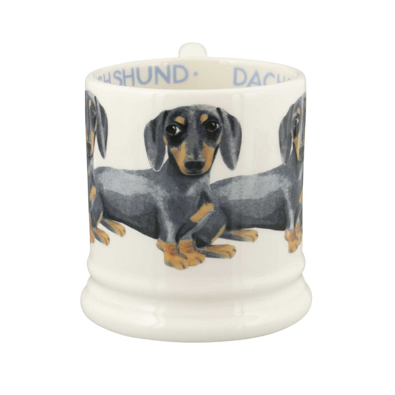 Emma Bridgewater Black & Tan Dachshund 1/2 Pint Mug
#4
