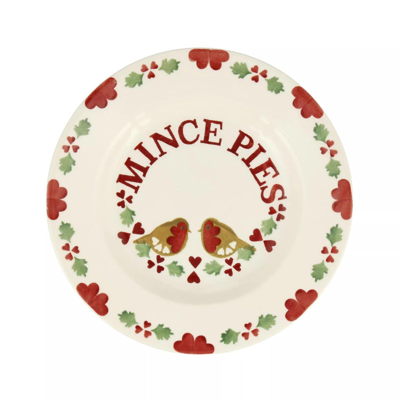 Emma Bridgewater Christmas Joy Mince Pies 8 1/2 Inch Plate
