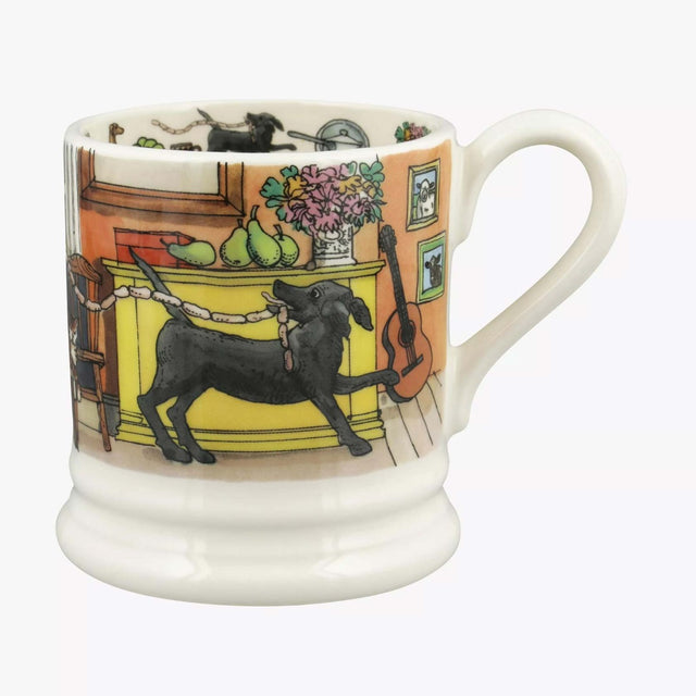 Emma Bridgewater A Dogs Dinner 1/2 Pint Mug
