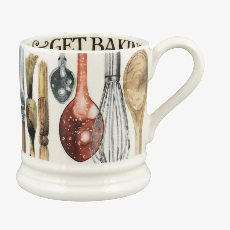 Emma Bridgewater Get Baking 1/2 Pint Mug
